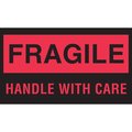 Decker Tape Products Label, DL1770, FRAGILE HANDLE WITH CARE, 3" X 5" DL1770